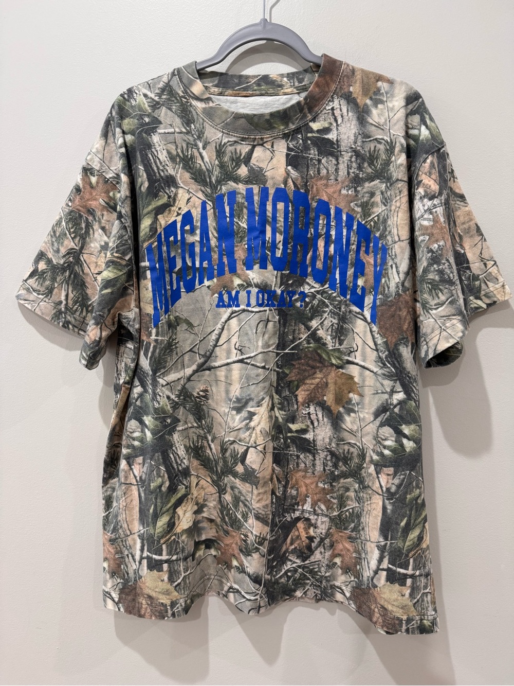 Megan Moroney ‘Am I Okay?’ Authentic Concert TShirt Size Large Oversize Fit